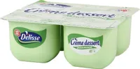 Crème dessert saveur pistache