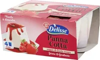 Panna cotta aux fruits rouges x 4
