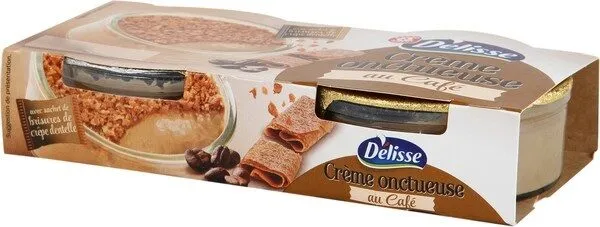 Crème onctueuse au café