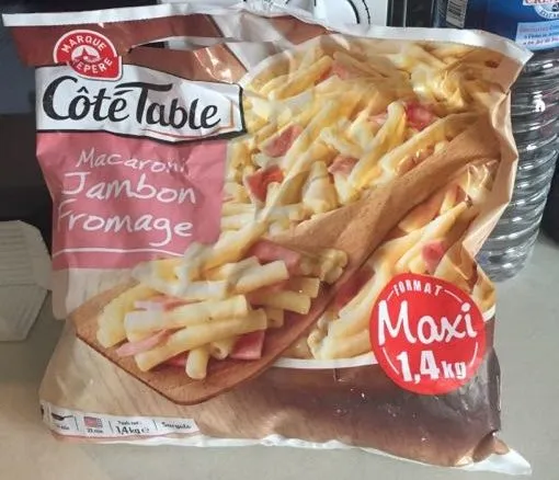 Poêlée familiale penne boulettes de vainde