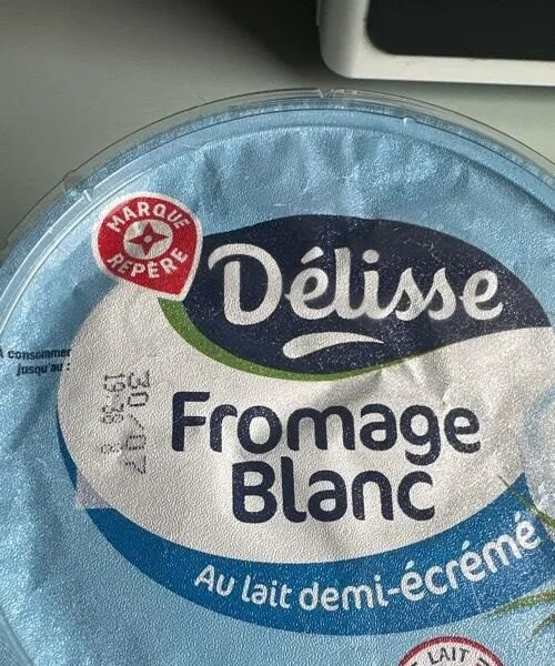 FROMAGE BLANC AU LAIT DEMI ECREMÉ