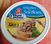 Rillettes de sardines au citron et basillic