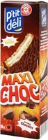 Goûters fourrés à la vanille enrobés au chocolat