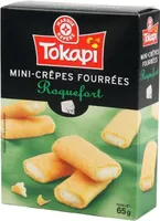 Mini-crêpes fourrées saveur roquefort