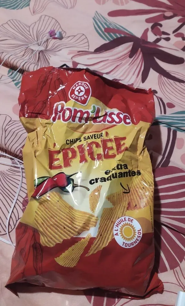 Chips saveur épicé