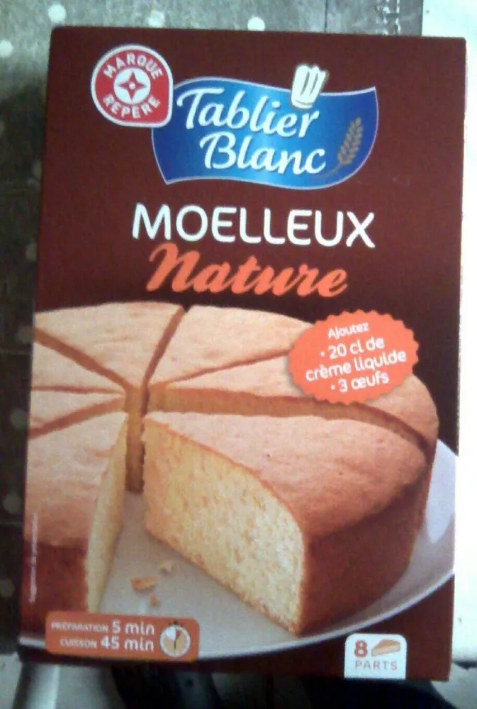 Préparation moelleux nature
