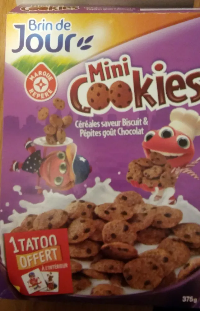 Céréales mini cookies
