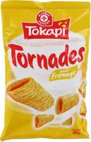 Snacks soufflés tornades goût fromage
