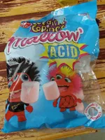 Marshmallows acid goût fraise