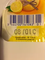 Yaourt crémeux lemon curd