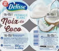 Fromage frais noix de coco
