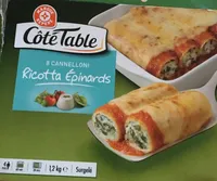 Canneloni ricotta épinards surgelés x 8
