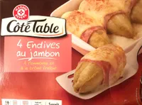 Endives au jambon surgelées x 4