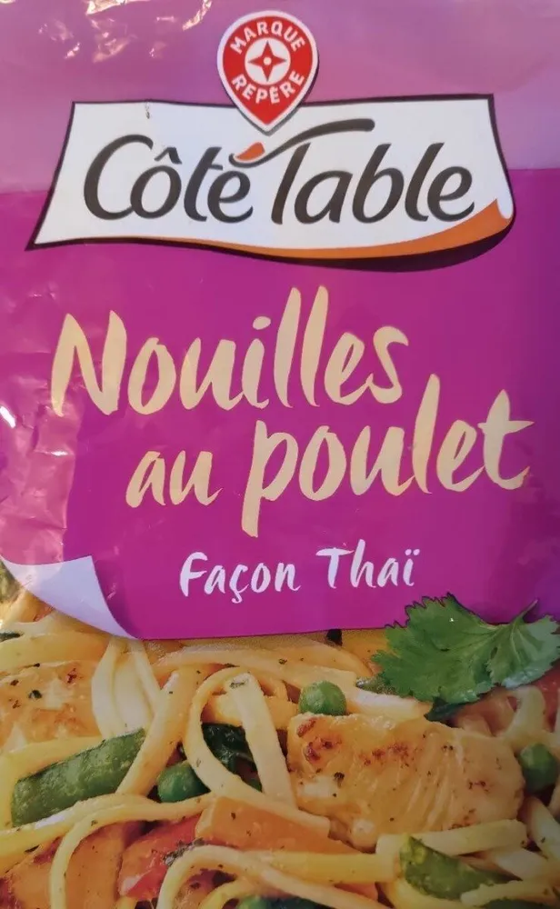 Nouilles au poulet façon thaï