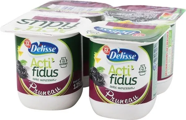 Actifidus au pruneau