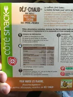 Coffret déj chaud mini farfalle et poulet émincé cheddar