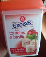 Les Croisés Dés tomates & basilic