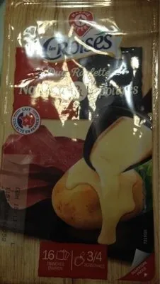 Fromage raclette Les Croisés Nature et 3 poivres