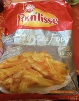 Frites incurvées au four