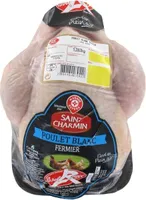 Poulet fermier blanc Label Rouge