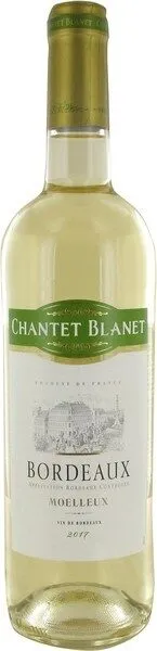 Bordeaux blanc moelleux A.O.C. 2017