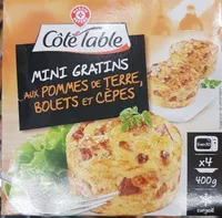 Mini gratin aux pommes de terre bolets et cèpes