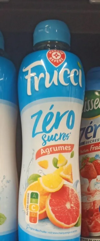 Frucci zéro sucres - agrumes