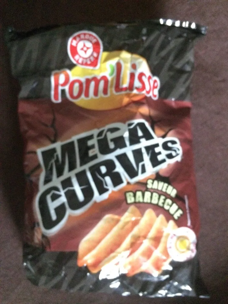 Chips extra-ondulées saveur barbecue