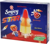 Glace fusée smicy star