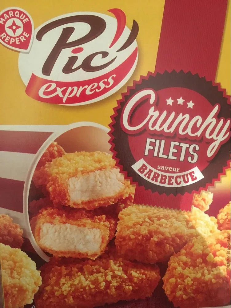 Crunchy filets de poulet saveur barbecue