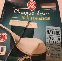 Spécialité laitière nature réduit en lactose