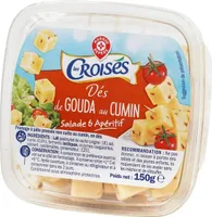 Dés de gouda au cumin 30% Mat. Gr.