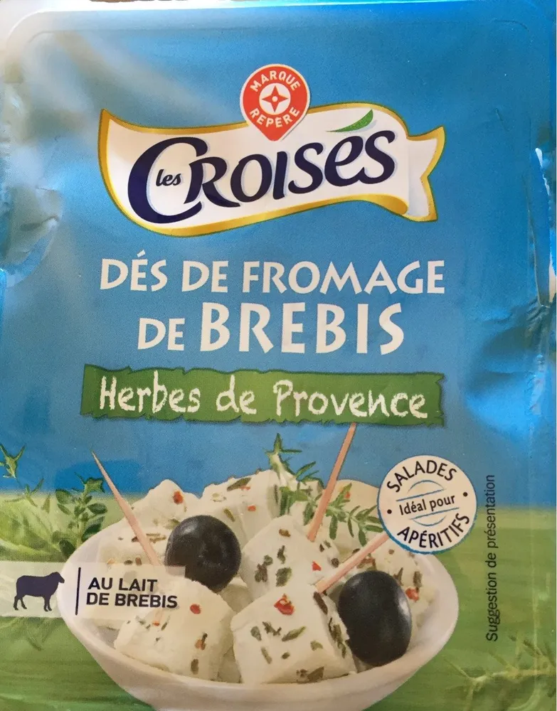 Dés de fromage de brebis herbes de Provence