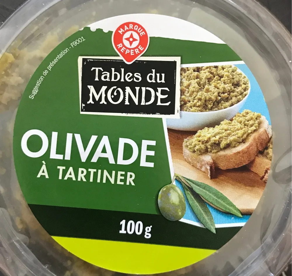 Olivade verte à tartiner