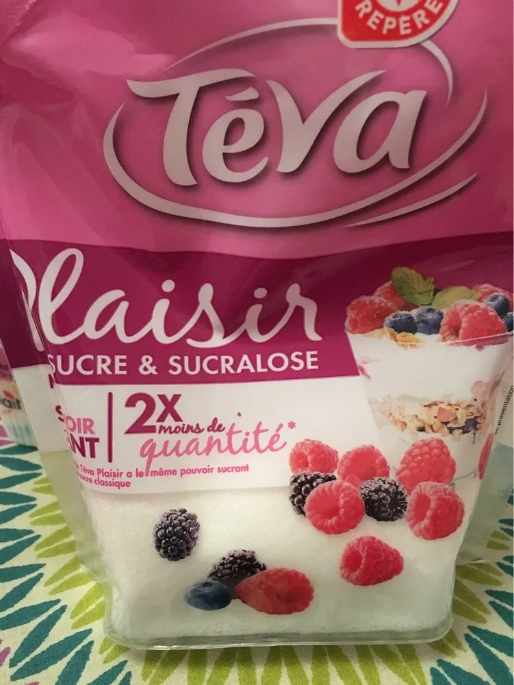 Sucre et sucralose en poudre
