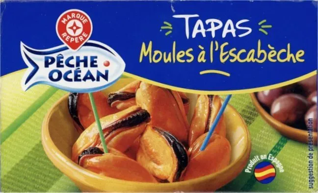 Moules à l'Escabèche