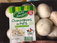 Notre jardin - Champignons de Paris blands pieds coupés