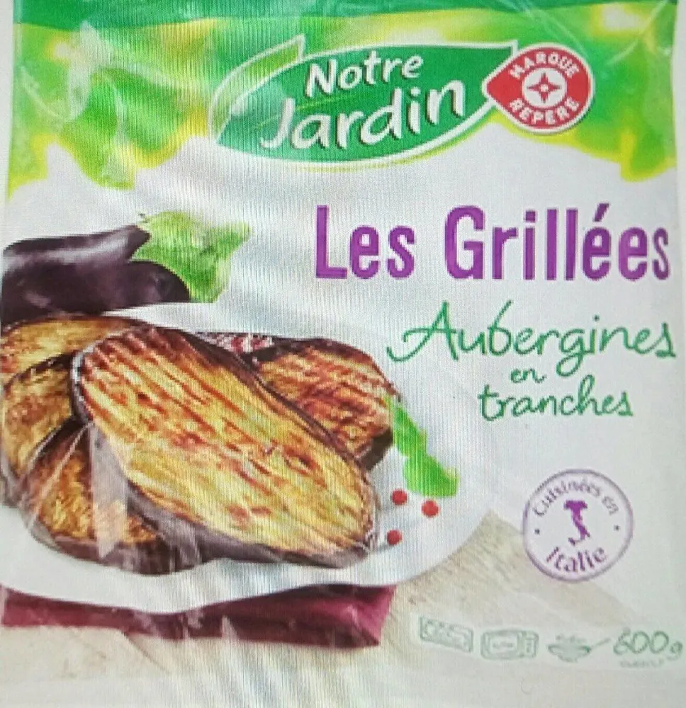 Aubergines Notre Jardin Grillées