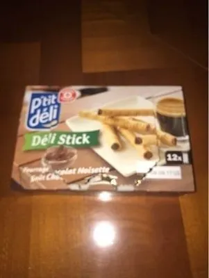 Tube délice fourrage goût chocolat noisette
