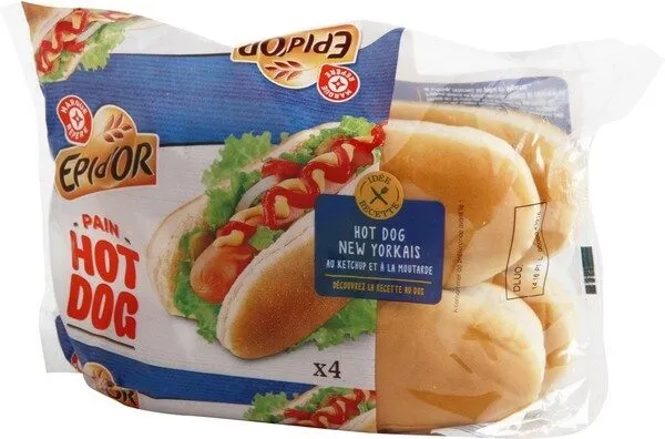 Pains hot dog x 4
