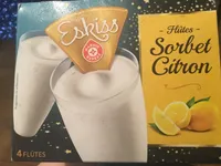 Flûtes Sorbet Citron