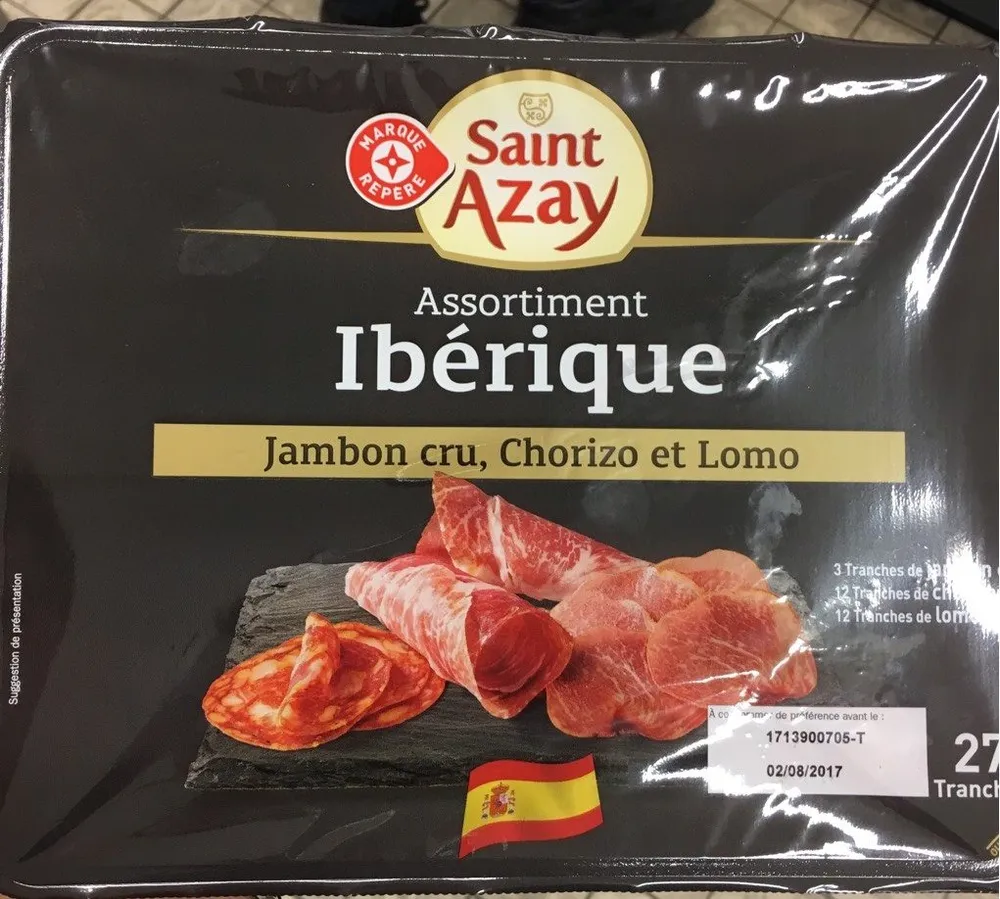 Assortiment ibérique 27 tranches