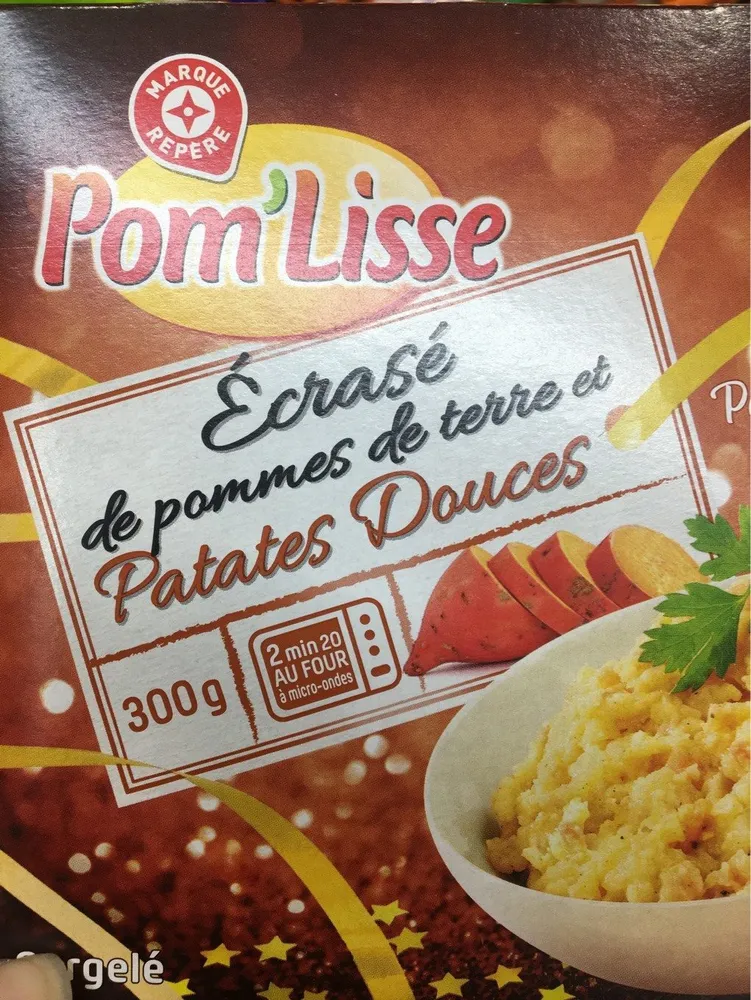 Ecrasé de pomme de terre et patates douces