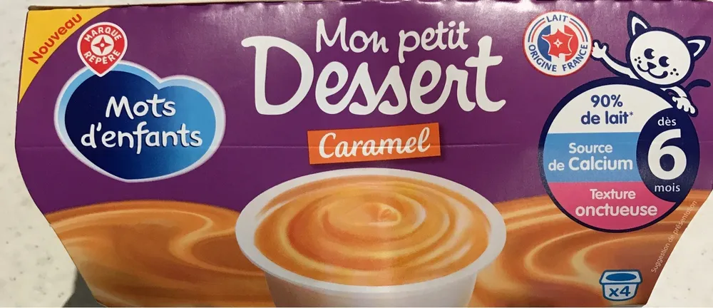 Mon petit dessert Caramel