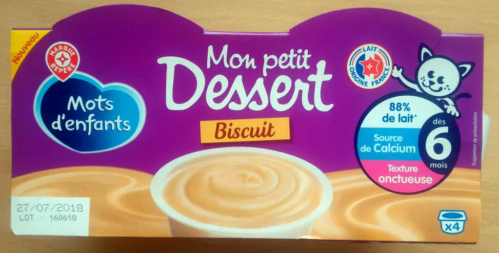 Mon Petit Dessert Biscuit