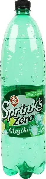 Boisson gazeuse goût mojito zéro