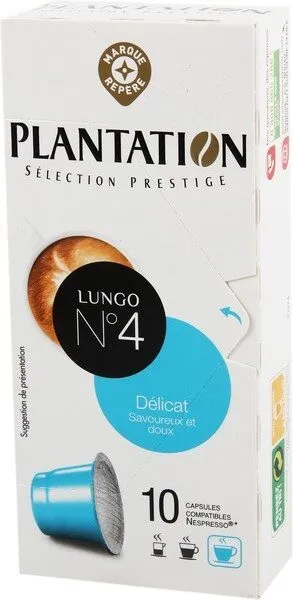 Capsules de café lungo x 10