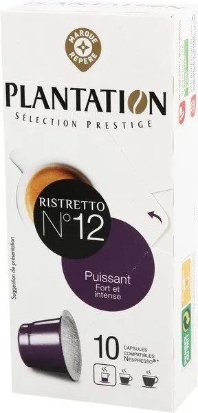 Capsules de café Ristretto x 10