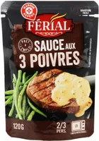 Sauce aux 3 poivres