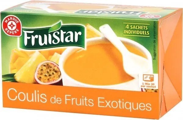 Coulis de fruits exotiques